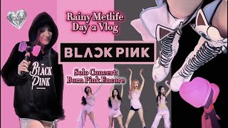 solo blackpink concert vlog grwm kpop outfits clips metlife encore day 2