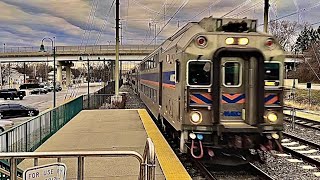 Mid-Atlantic Rail Tour | Part 3: Fast MARC & Amtrak Trains In Halethorpe, MD! | 12/27/2021