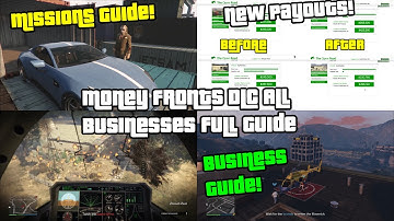 GTA Online Money Fronts DLC All 4 Businesses And Missions Money Guide