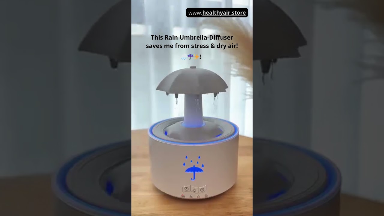 🌂 Umbrella Raindrop Humidifier — breathe deeper, live brighter! 🌧️    