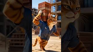 القطة مياو غدرت بجوزها الفقير وخانته💔ولاكن ربنا رجعله حقه😿#ذكاء_اصطناعي #قطط#shorts