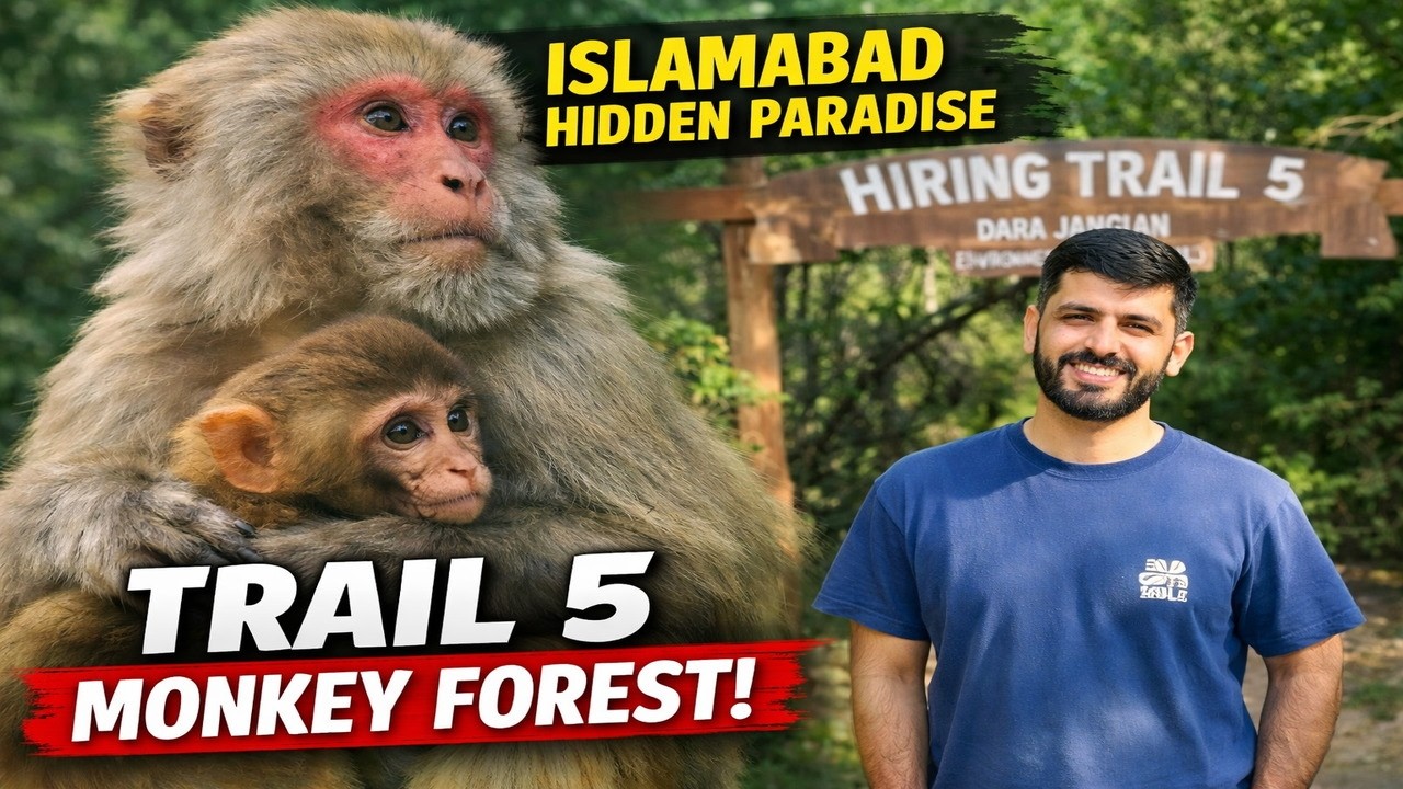 Lets Explore Trail 5 with us | Trail 5 Islamabad First Time 😱|  Margalla Hills Hiking Vlog