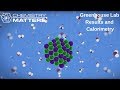 Greenhouse Lab Results and Calorimetry | Chemistry Matters