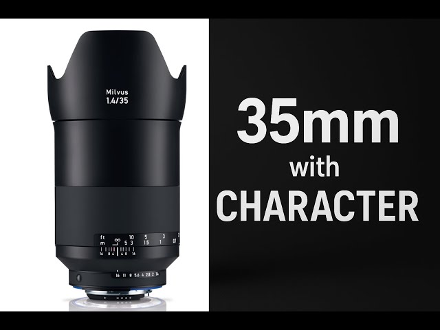 Carl Zeiss Milvus Distagon 35mm f1 4 awesome manual lens with