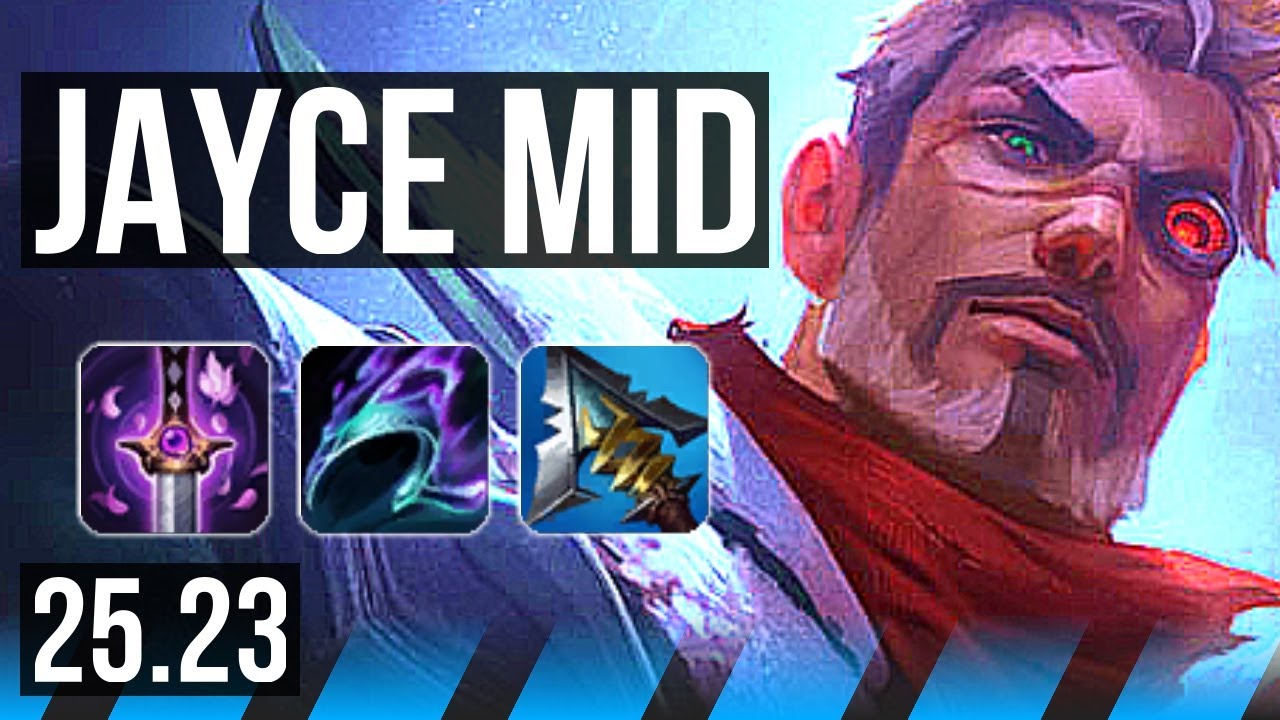 JAYCE vs MEL (MID) | Comeback, Dominating | NA Grandmaster | 25.23