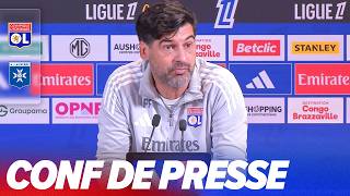 Paulo Fonseca avant OL-AJA : "La C1 c’est un objectif auquel nous devons penser à chaque instant"