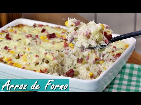 ARROZ DE FORNO SUPER CREMOSO, FÁCIL E RÁPIDO - COZINHANDO COMIGO | Menino Prendado