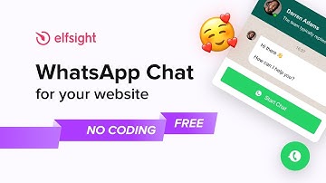 🤩 BEST WhatsApp Chat for Website! | Elfsight
