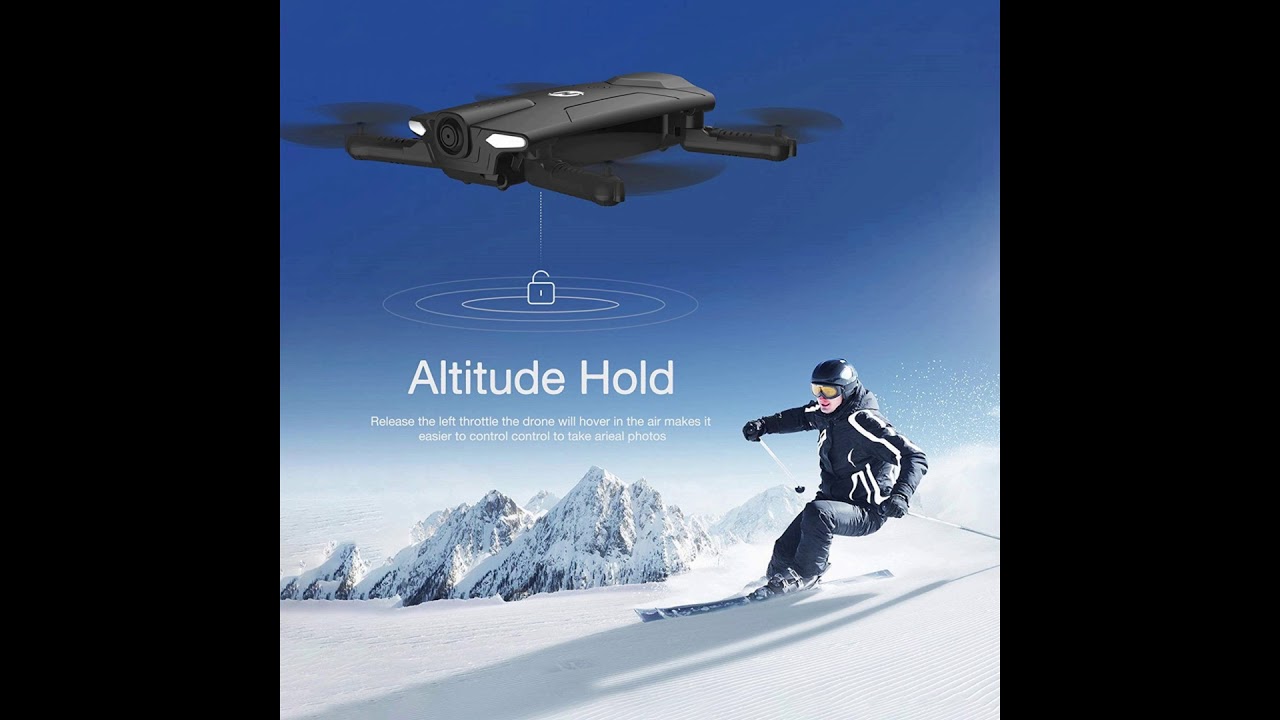 Holy Stone HS160 Shadow FPV RC Drone with 720P HD for Kids & Beginners