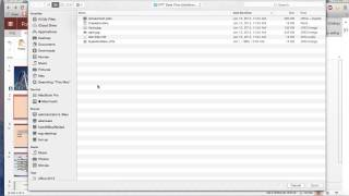 Insert Image into Two Content Slide Using PowerPoint 2013