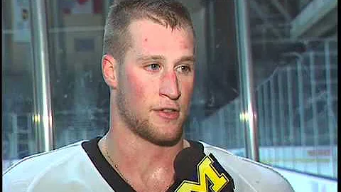 Michigan Hockey Defenseman Brandon Burlon