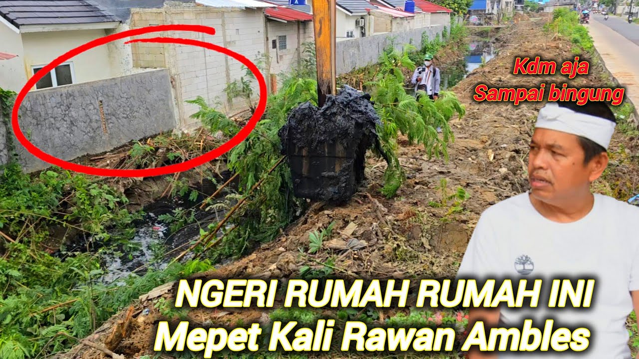 GILA❗️KALI INI BENAR BENAR DANGKAL RUMAH RUMAHNYA TERANCAM AMBRUK 
