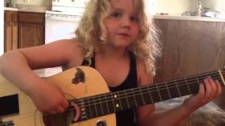 Daegens First Guitar Lesson
