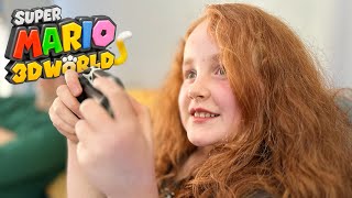 Family First-Play of Super Mario 3D World
