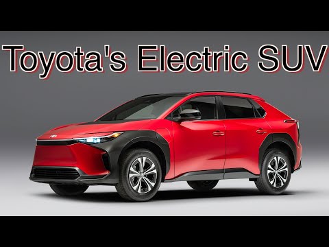 2022 Toyota bZ4X Electric SUV // First production images