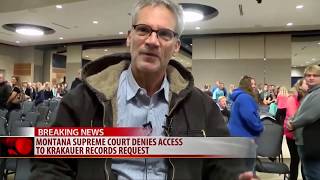 Montana Supreme Court denies Krakauer access to education records