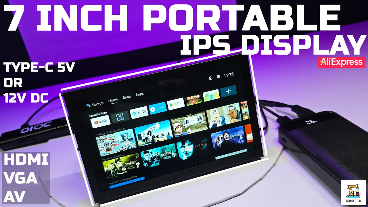 Compact 7 Inch Portable IPS Monitor Review | Multi-Device Support ...
