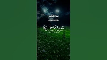 أَفَلا يَنْظُرُونَ إِلَى الإِبِلِ كَيْفَ خُلِقَتْ-القارئ عبد الباسط عبد الصمد #الله #god #quran