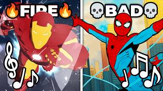 Ranking Every MARVEL Cartoon Intro