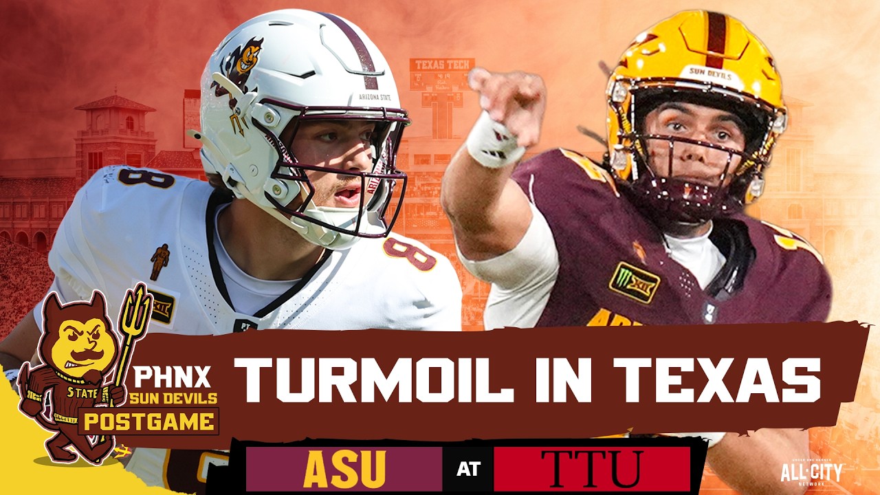 POSTGAME: Cutter Boley BENCHED For Mikey Keene In Arizona State's EMBARRASSING Loss To Texas Tech