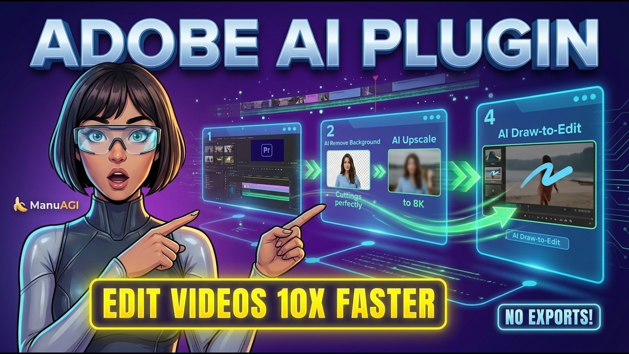 This Premiere Pro AI Plugin Changes Everything 🔥 Higgsfield Adobe Plugins Review