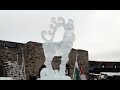 Фестиваль ледовых скульптур в Савонлинна