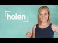 German Lesson (211) - The Difference Between holen and bekommen - B1