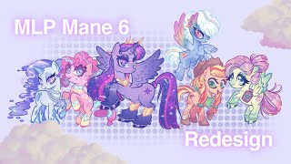 MLP Redesigns | Mane 6