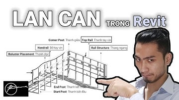 Làm chủ Lan can - Railing trong Revit l Series 1 l Bài 6