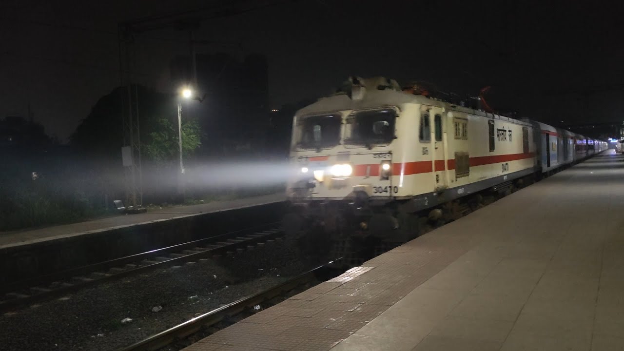 BRC WAP-7 : Madgaon Hapa Superfast Express in Action!