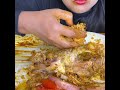 ASMR: EATING SPICY CHICKEN CURRY🔥BASMATI RICE || #shorts #mukbangn#asmreating #mukbangasmr#asmr