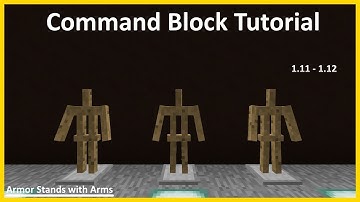 Minecraft Armor stands spawning in with arms 1.11 - 1.12.2