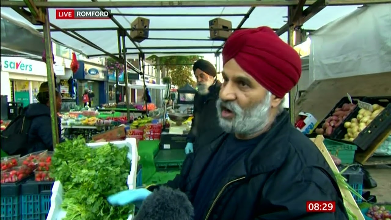 BBC Breakfast live at Romford a market stall trader has questions for Jeremy Hunt YouTube