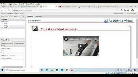 Insertando páginas en Exelearning