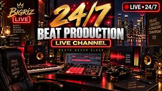 BigRiz Live 24/7 | Beat Making, Music Discovery & Replays