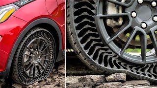 Uptis: Un pneu increvable et sans air de Michelin