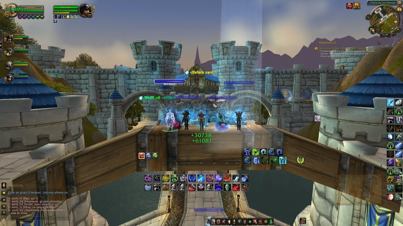 World Of Warcraft - MoP Firestorm Server 5.4.8 BGS "DK escarcha"