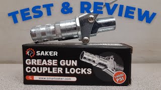 SmartSaker Grease Gun Coupler Test and Review by Simcoe Spring Service 7,736 views 1 year ago 15 minutes