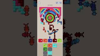 Level 11 Ants flow: pixel puzzle game
