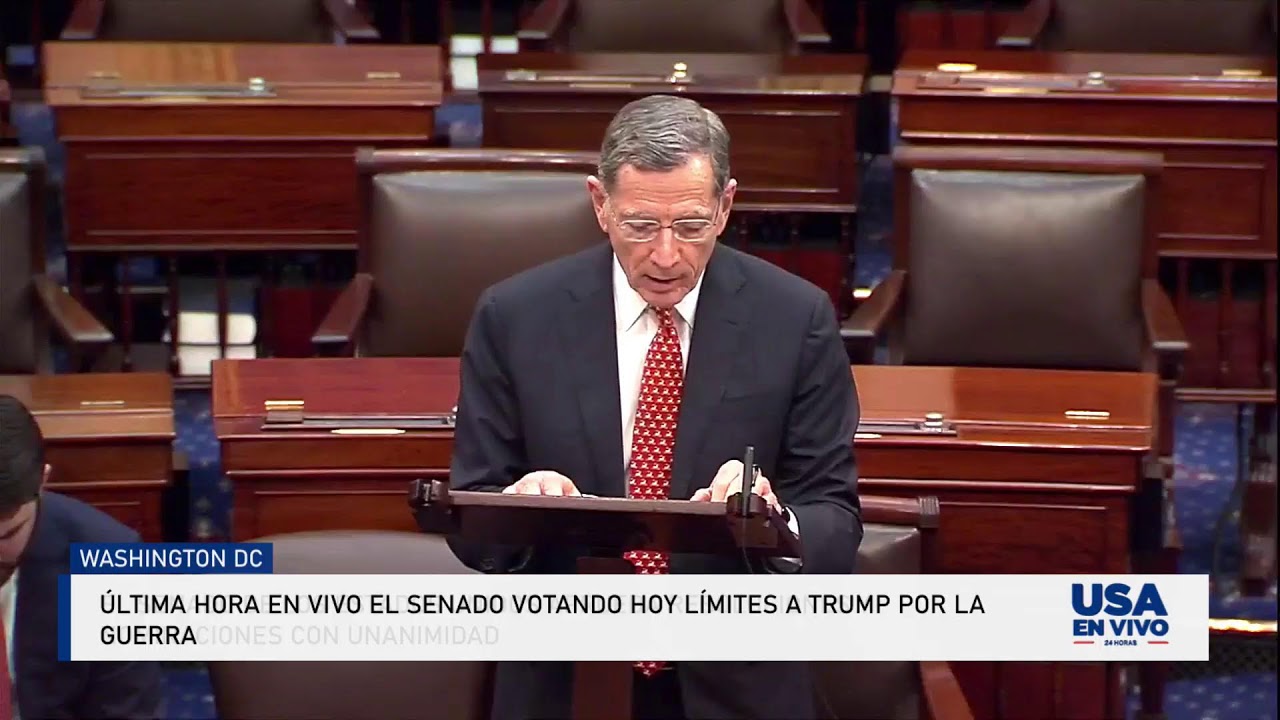 ÚLTIMA HORA EN VIVO El Senado vota HOY límites a Trump por la guerra | USA EN VIVO 🔴