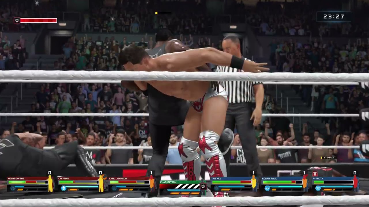 WWE 2K25 Mutiny vs the Miztourage Raw Iron ManMatch