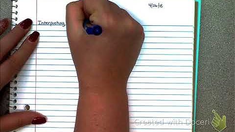 Interpreting Vertex Form and Standard Form