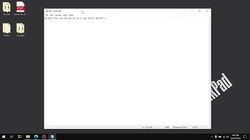 Tạo file Python và chạy bằng command line