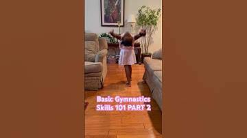 Part 2! Working on a Backhand Spring!