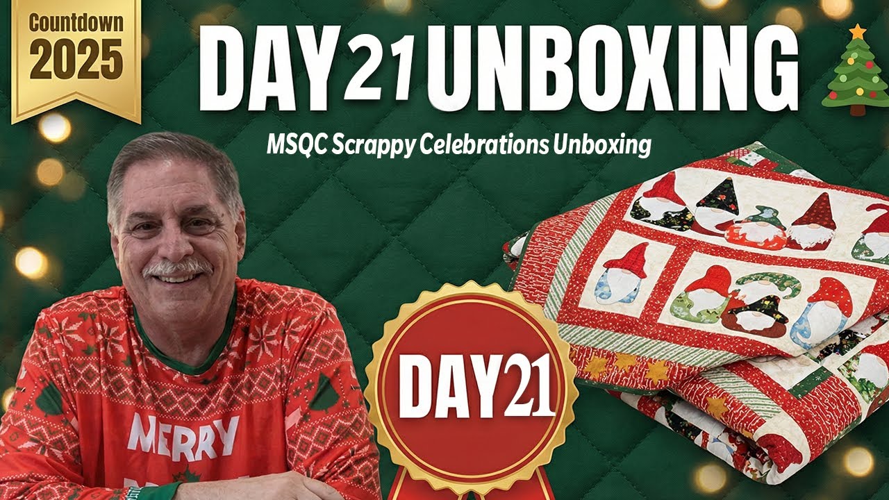 Jenny's Countdown to Christmas 2025 - Day 21 - Quilty Shoulder Bag
