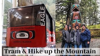 Tram up the Mountain & Hiking in Juneau Alaska  NCL Bliss Alaskan Cruise Vlog