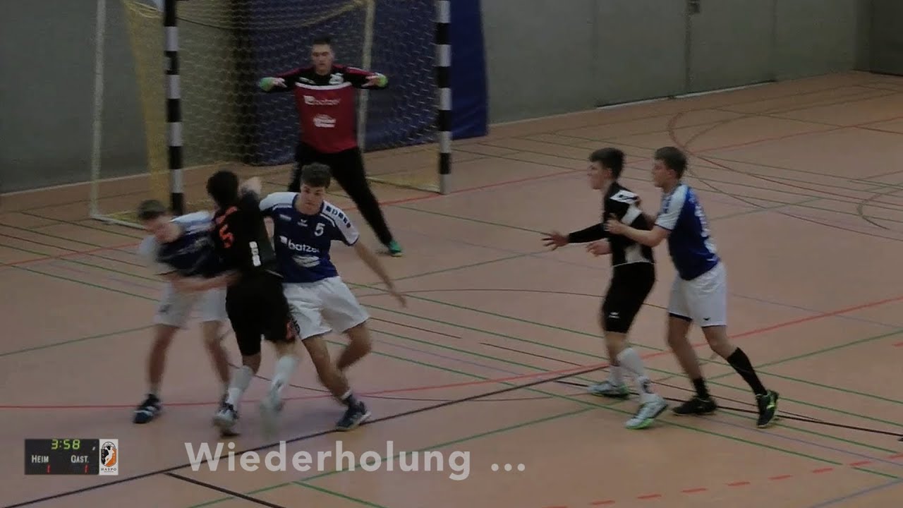 Handballregeln Schritte, kein 7Meter (?) aber Gelbe Karte YouTube