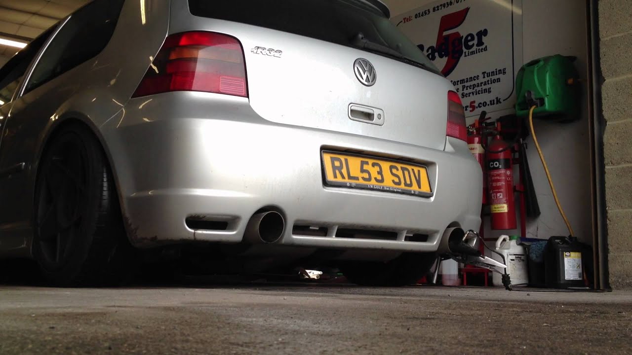 Vw Golf Mk4 R32 Full Scorpion Exhaust W/Decat - YouTube