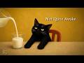 Not Quite Awake. – Slow, Cozy Vintage Noir Jazz with Sleepy Black Cat