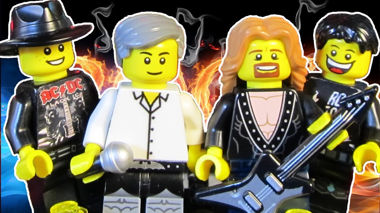 Rock is not dead. LEGO Rock Band.Music clip Vine.
